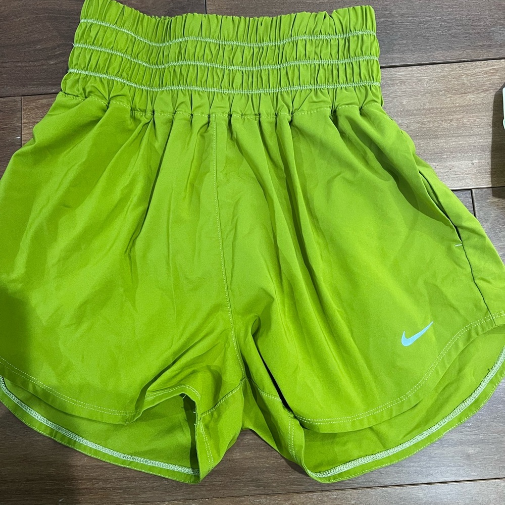 Nike Lime Green Dri-FIT Shorts